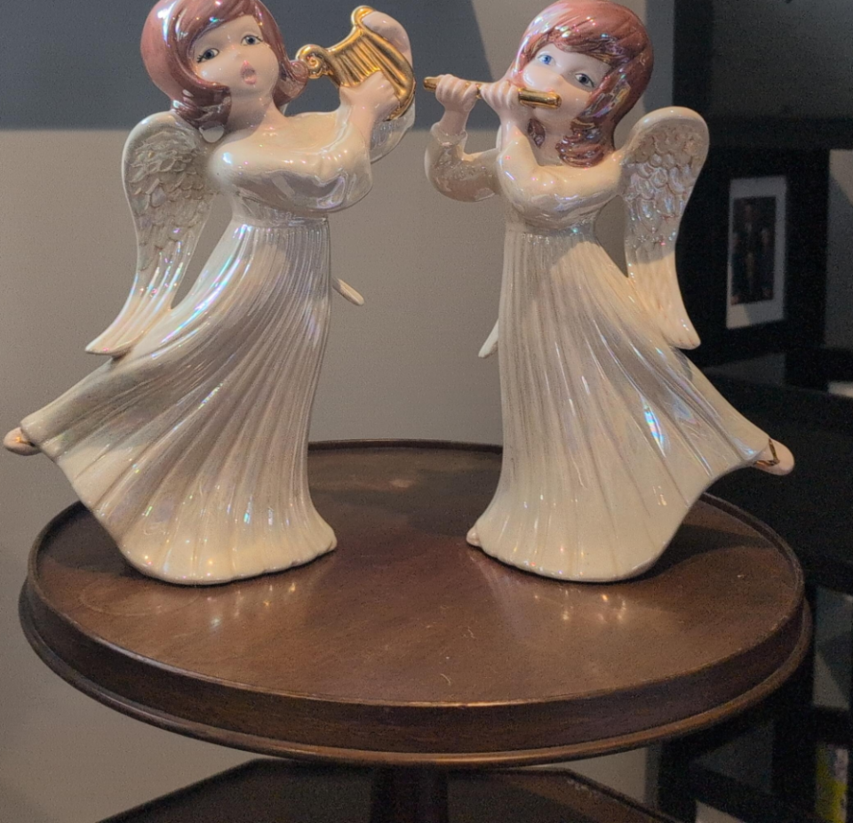 Vintage Ceramic Angel Figurines