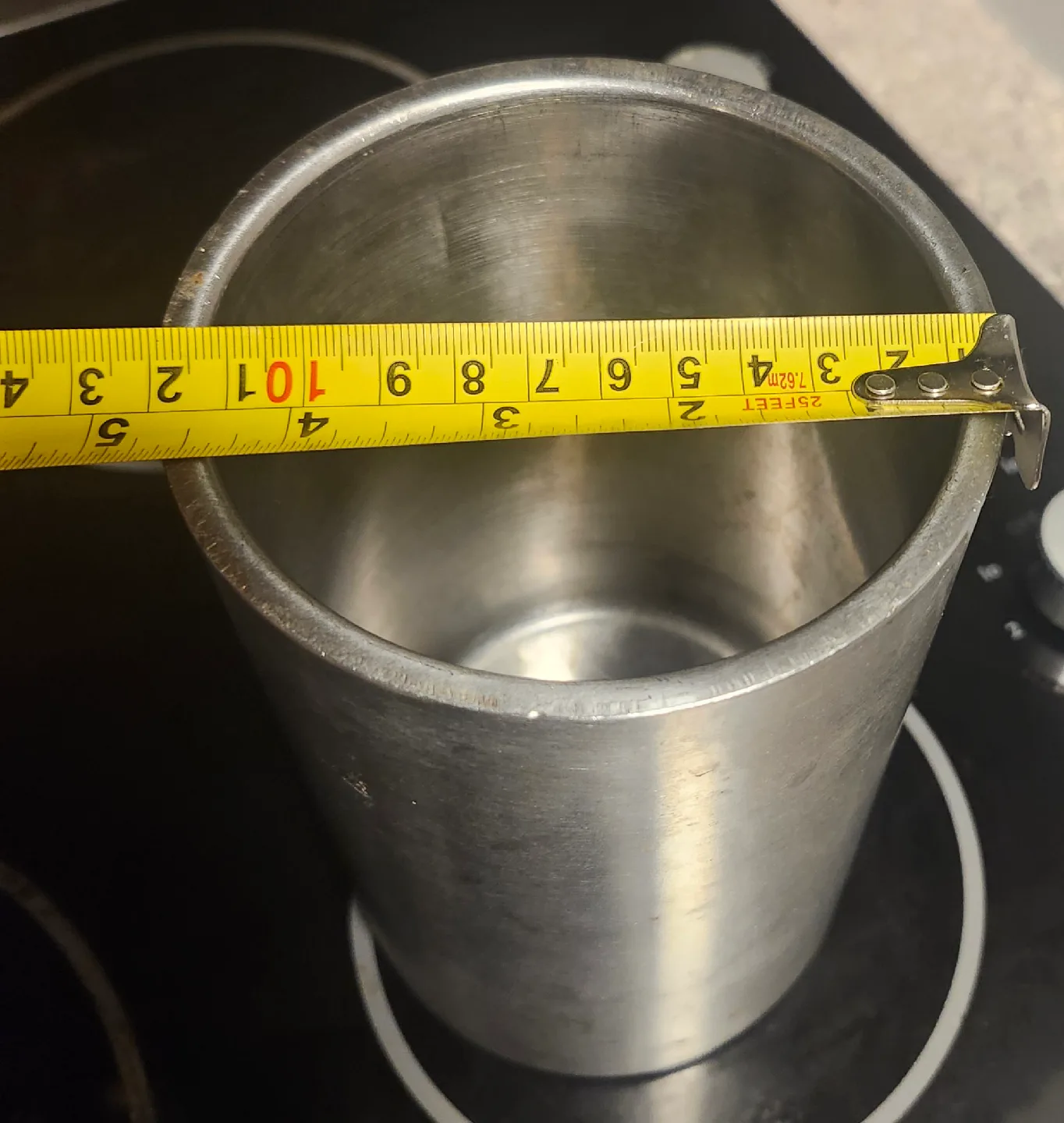 Stainless Steel Utensil Holder - 7 inch height image indicator(3)