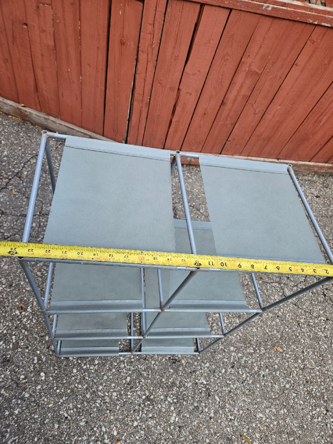 Grey 4-Tier Shelving Unit image indicator(2)