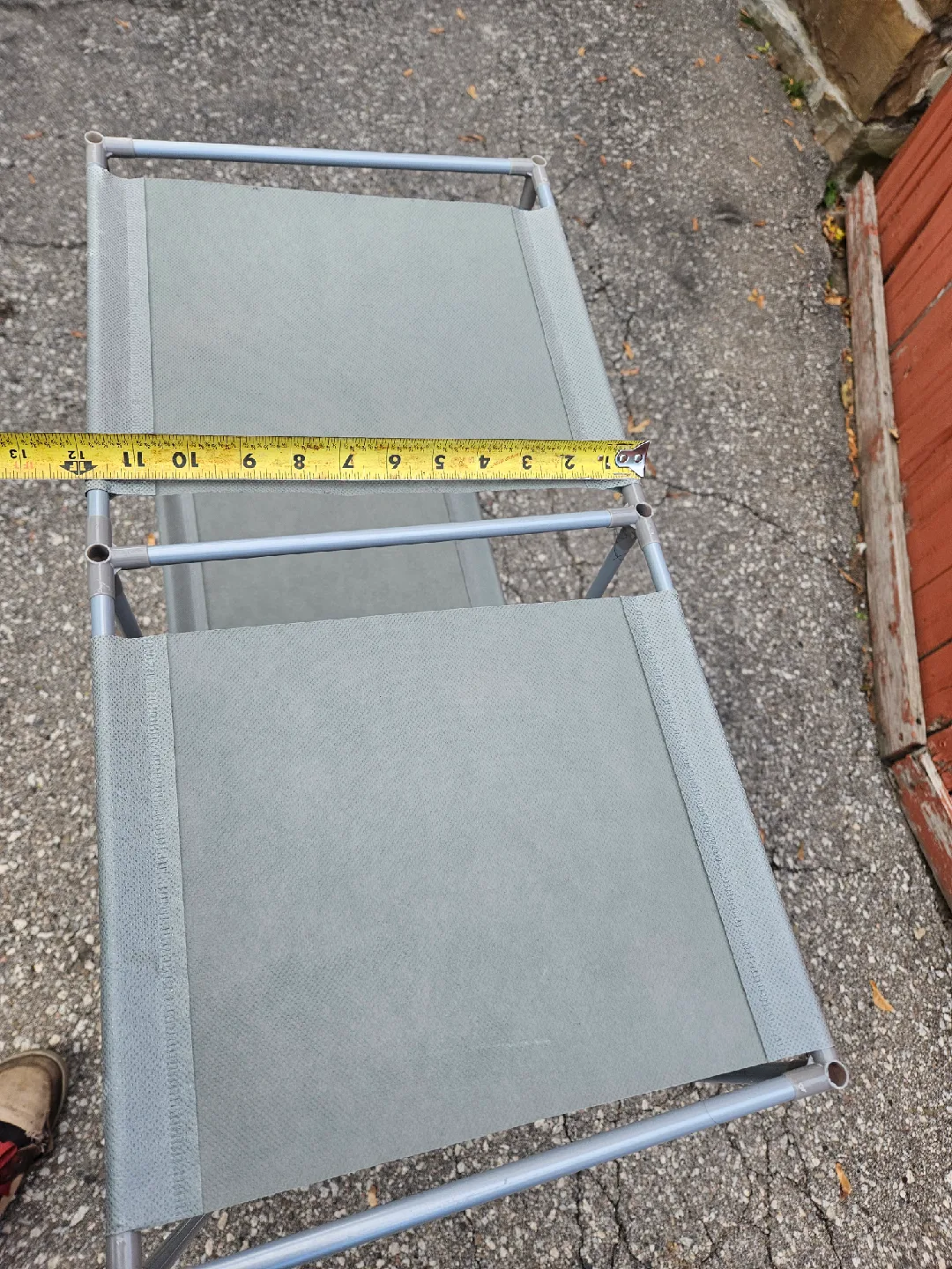 Grey 4-Tier Shelving Unit image indicator(3)