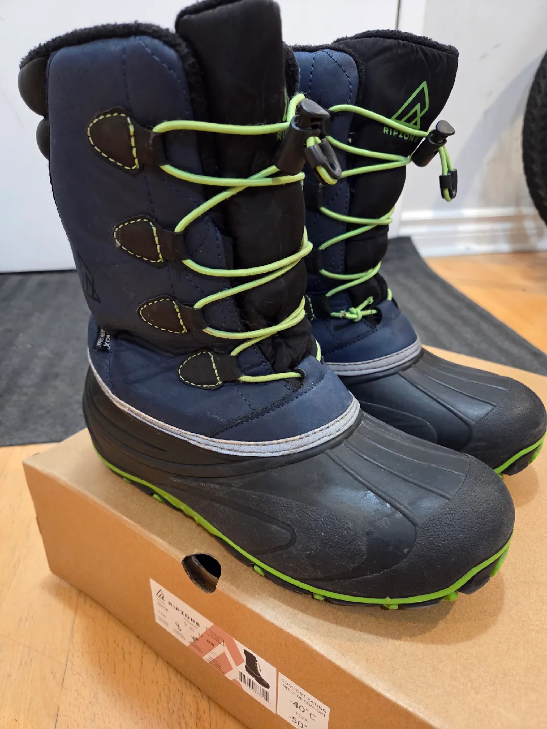 Ripzone Boys Winter Boots - Size 5 image indicator(2)