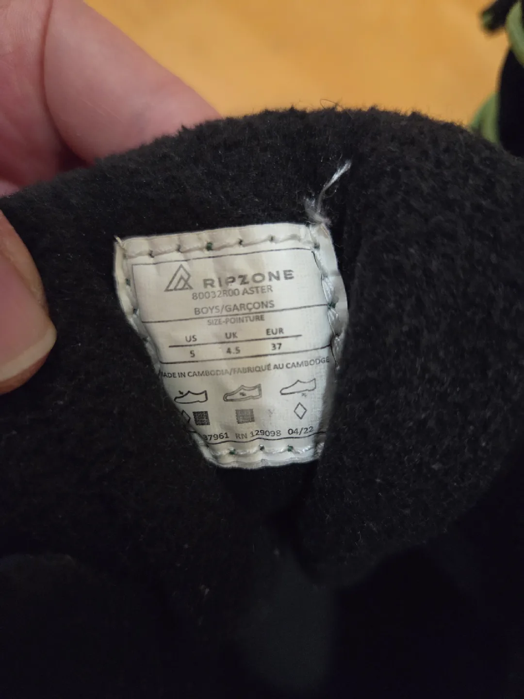 Ripzone Boys Winter Boots - Size 5 image indicator(5)