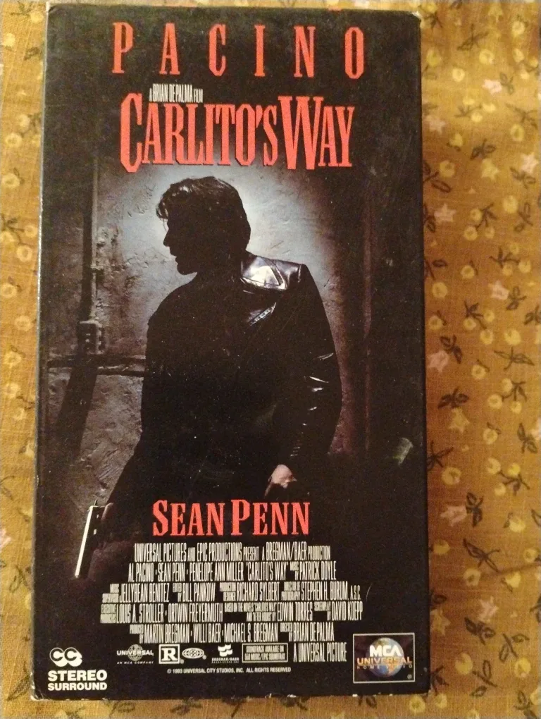 Carlito's Way VHS Tape thumbnail