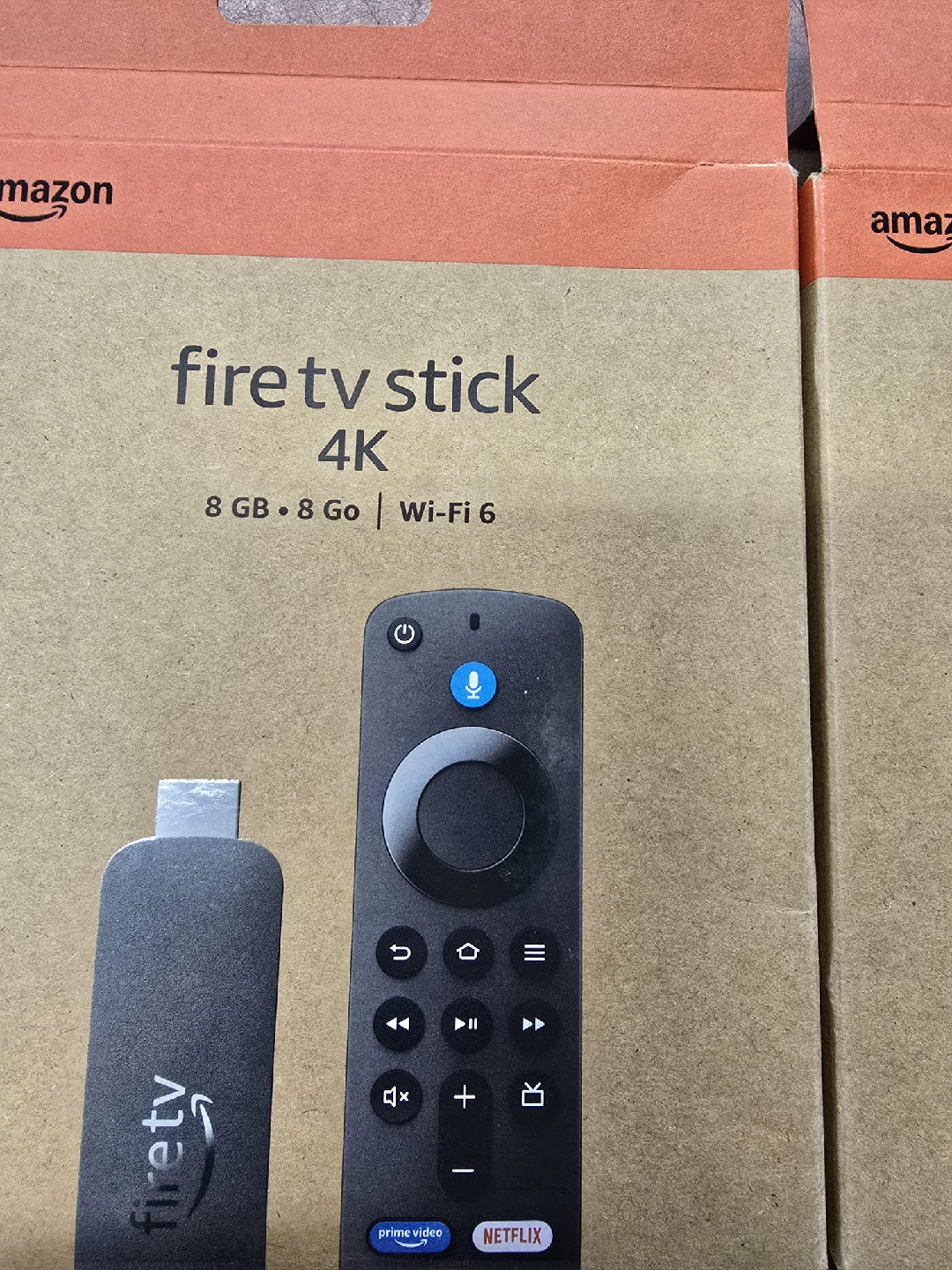 New Amazon Fire TV Stick 4K programmed