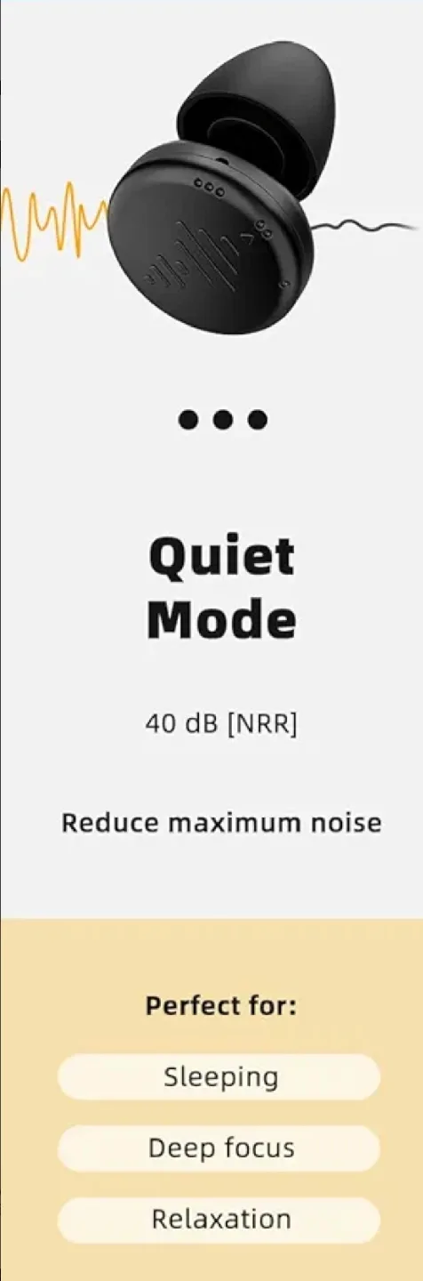 Noise Redunction Sleep Earplugs image indicator(4)