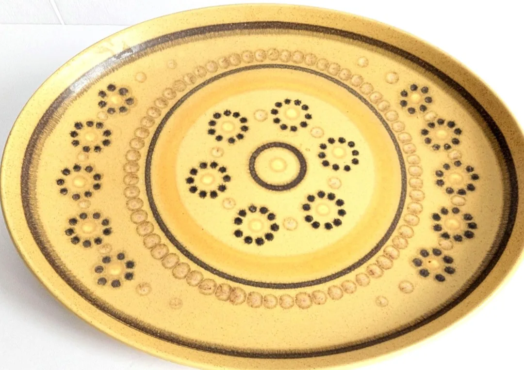 Franciscan Honeycomb Ceramic Platter image indicator(4)