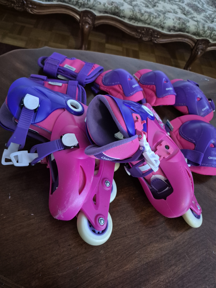 Oxelo Kids Roller Skates & Protective Gear Set - photo 3