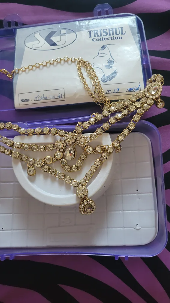 Trishul Collection Necklace and Earring Set image indicator(2)