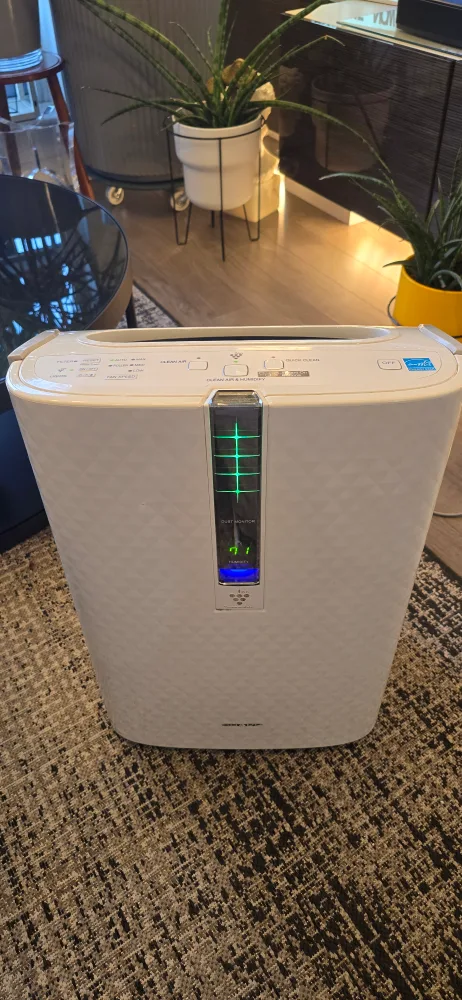 Sharp KC850U Air Purifier w/ Humidifier, True HEPA Air Purifiers image indicator(4)