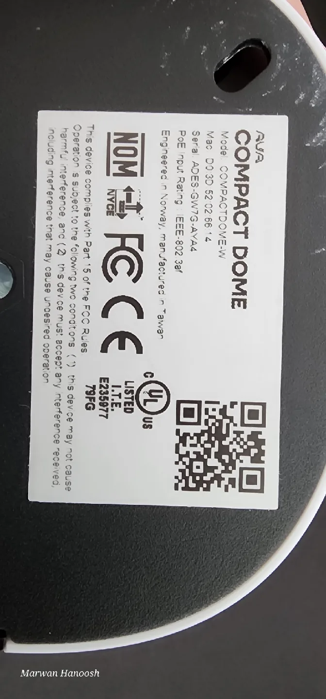 AVA Compact Dome Security Camera image indicator(4)