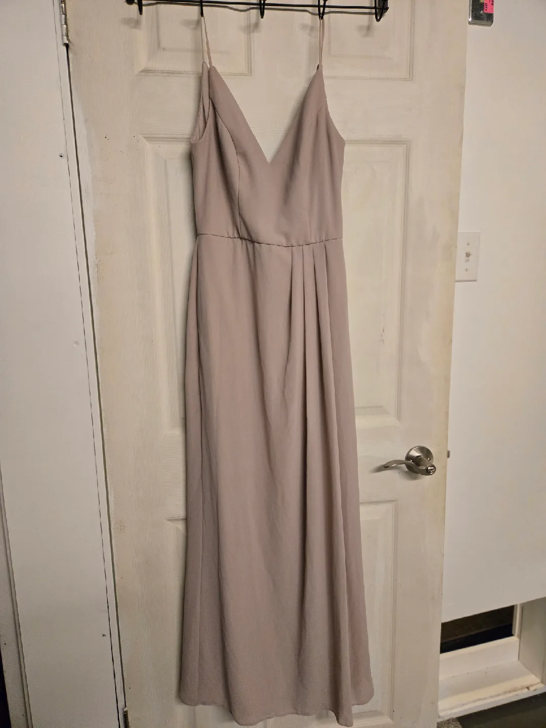 David's Bridal Pink Bridesmaid Dress image indicator(4)