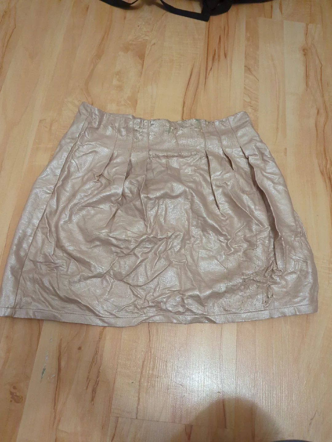 shiny pink skirt thumbnail