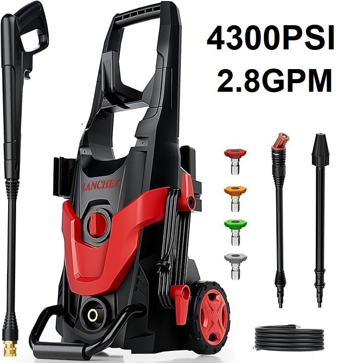 Electric Power Washer- 4300PSI - 2.8GPM