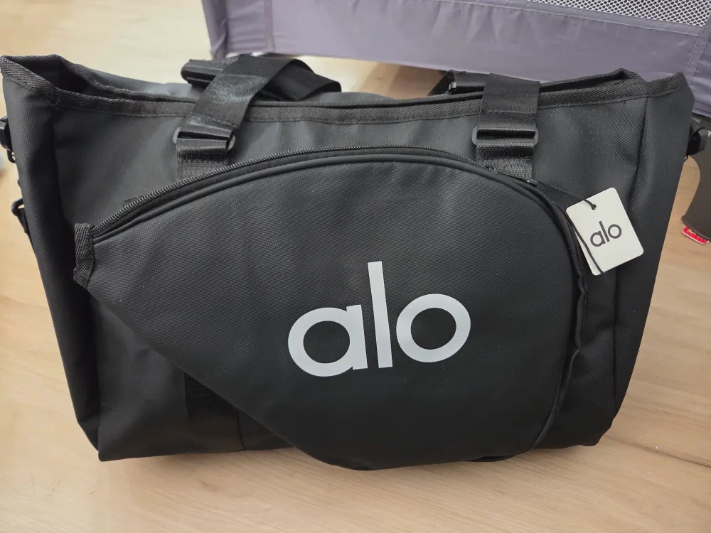 Alo Racket Black Bag