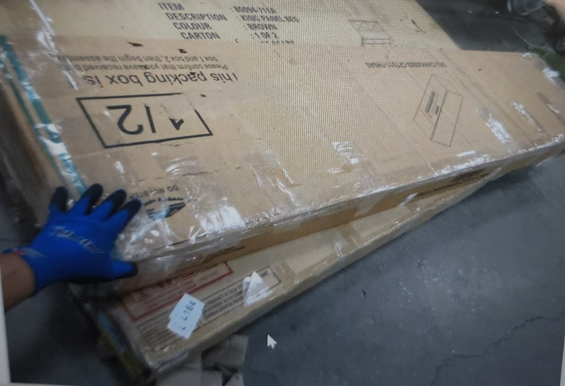 White TV Stand only - photo 3