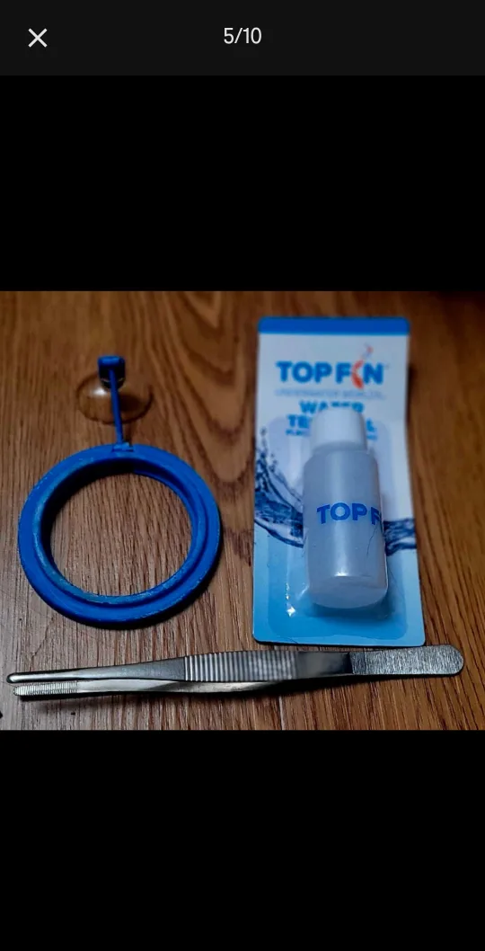 Fish Tank 5 1/2 gallons - Kit with EVERYTHING image indicator(5)