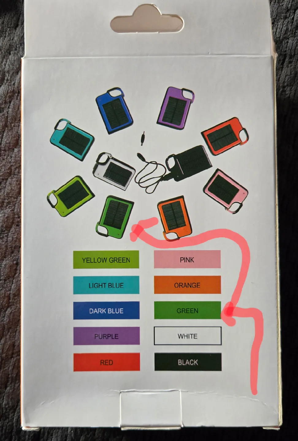 Solar Charger image indicator(5)