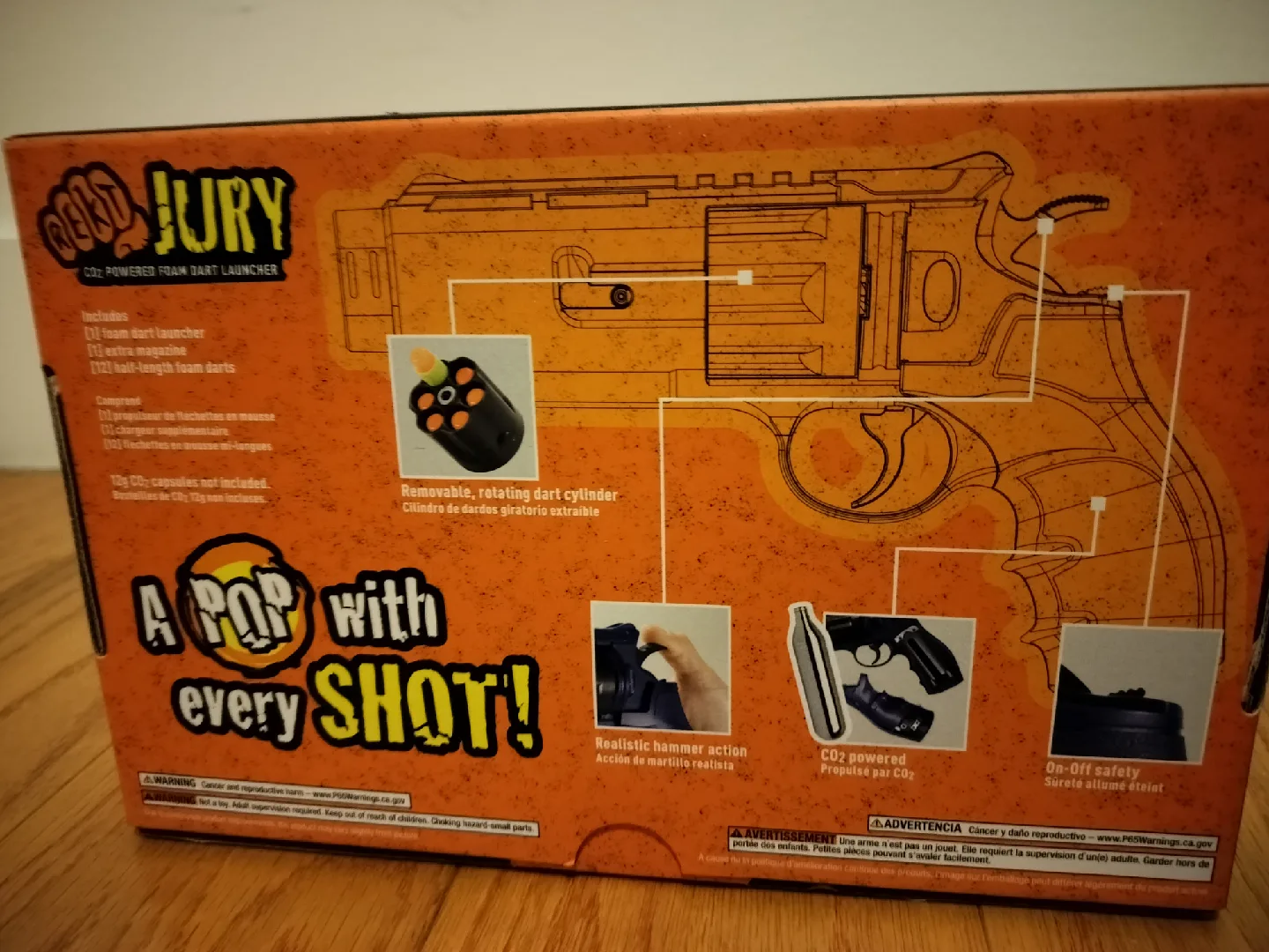 REKT Jury CO2 Powered Foam Dart Launcher image indicator(3)