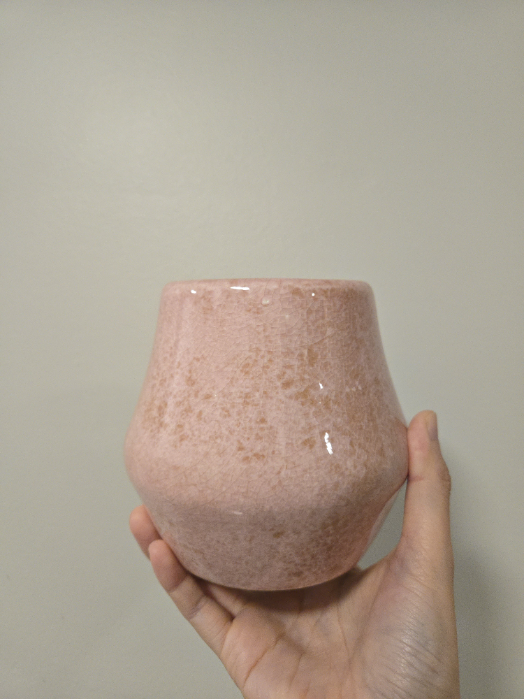 Pink Planter, Pot, Vase