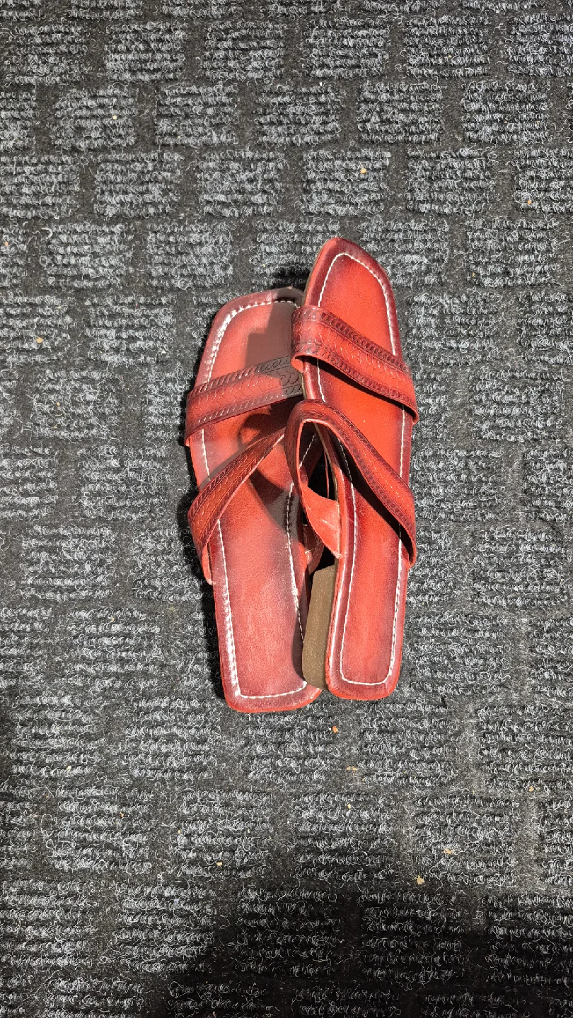 Brown Leather Sandals - Size 40 image indicator(7)