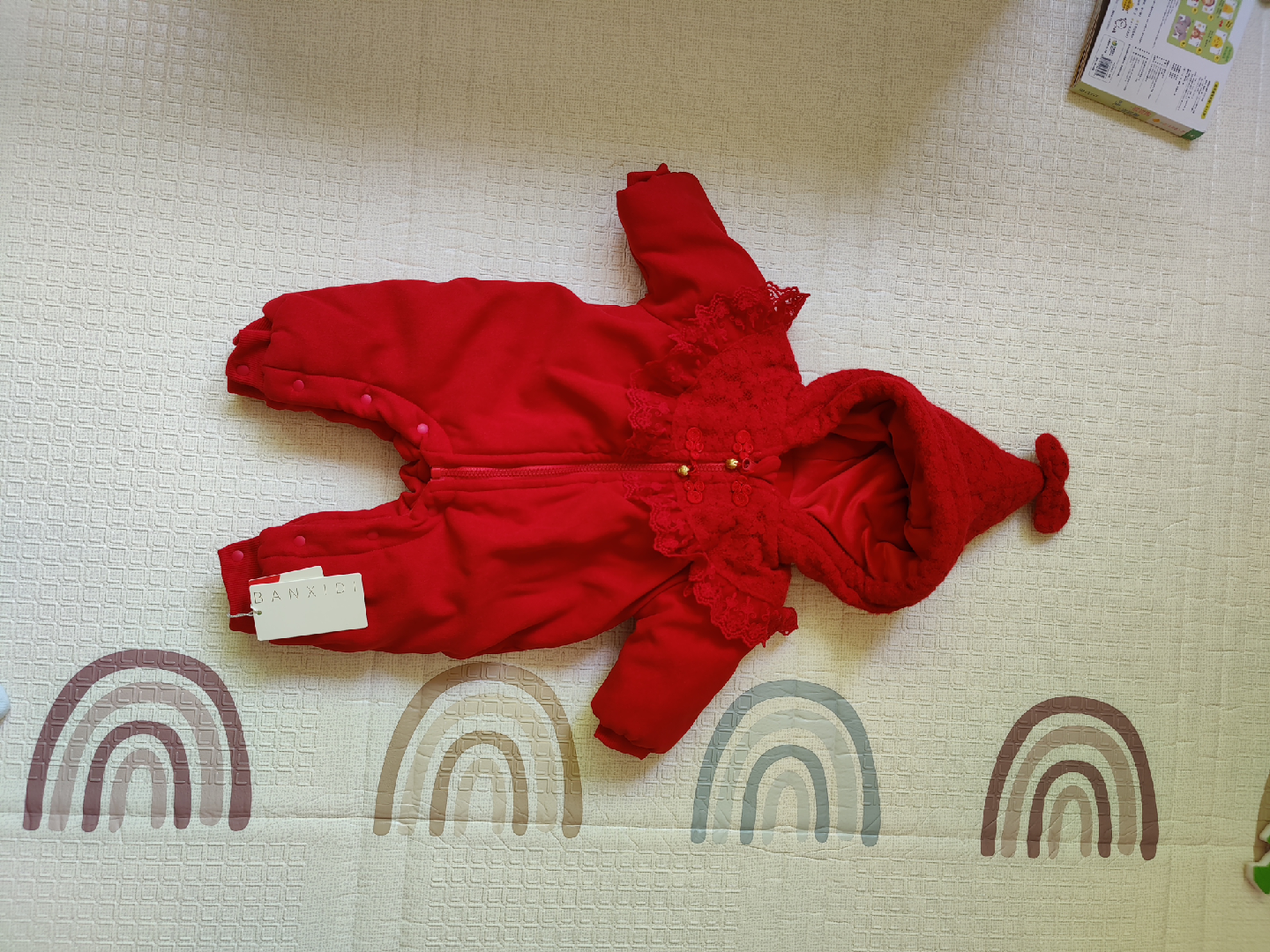 New Baby Romper Christmas suite winter clothes - photo 3