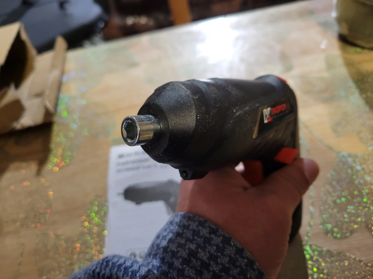 New TKOPCP Cordless Screwdriver Kit 4.2V - photo 2