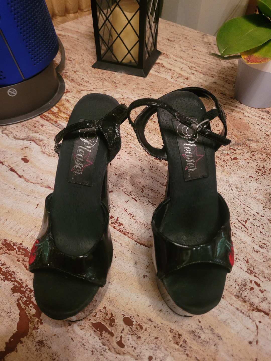 Pleaser Black Platform Heels, Size 7🥕 - photo 2