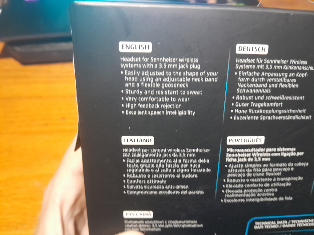 Sennheiser ME 3-II Headset Microphone - New - photo 2