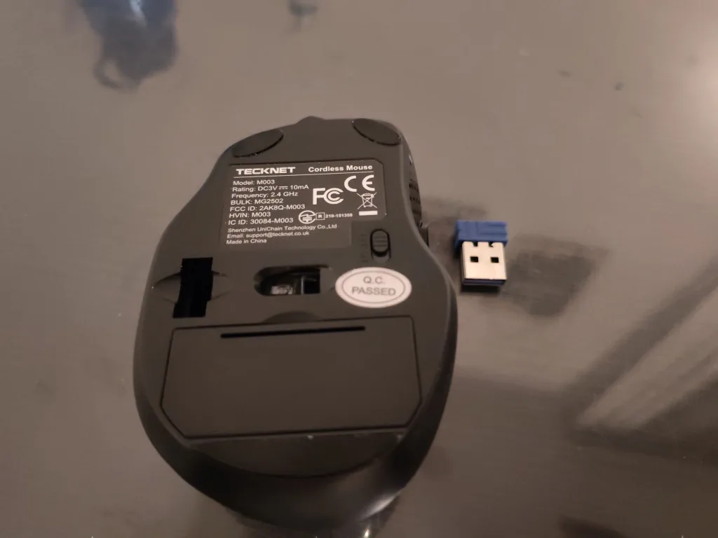 Tecknet M003 Cordless Mouse image indicator(4)