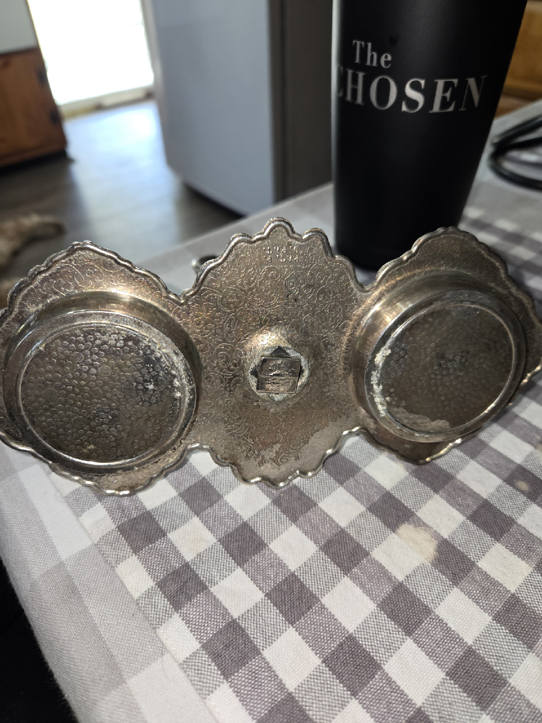 🥕  Vintage Silver Plated Condiment Server - photo 2