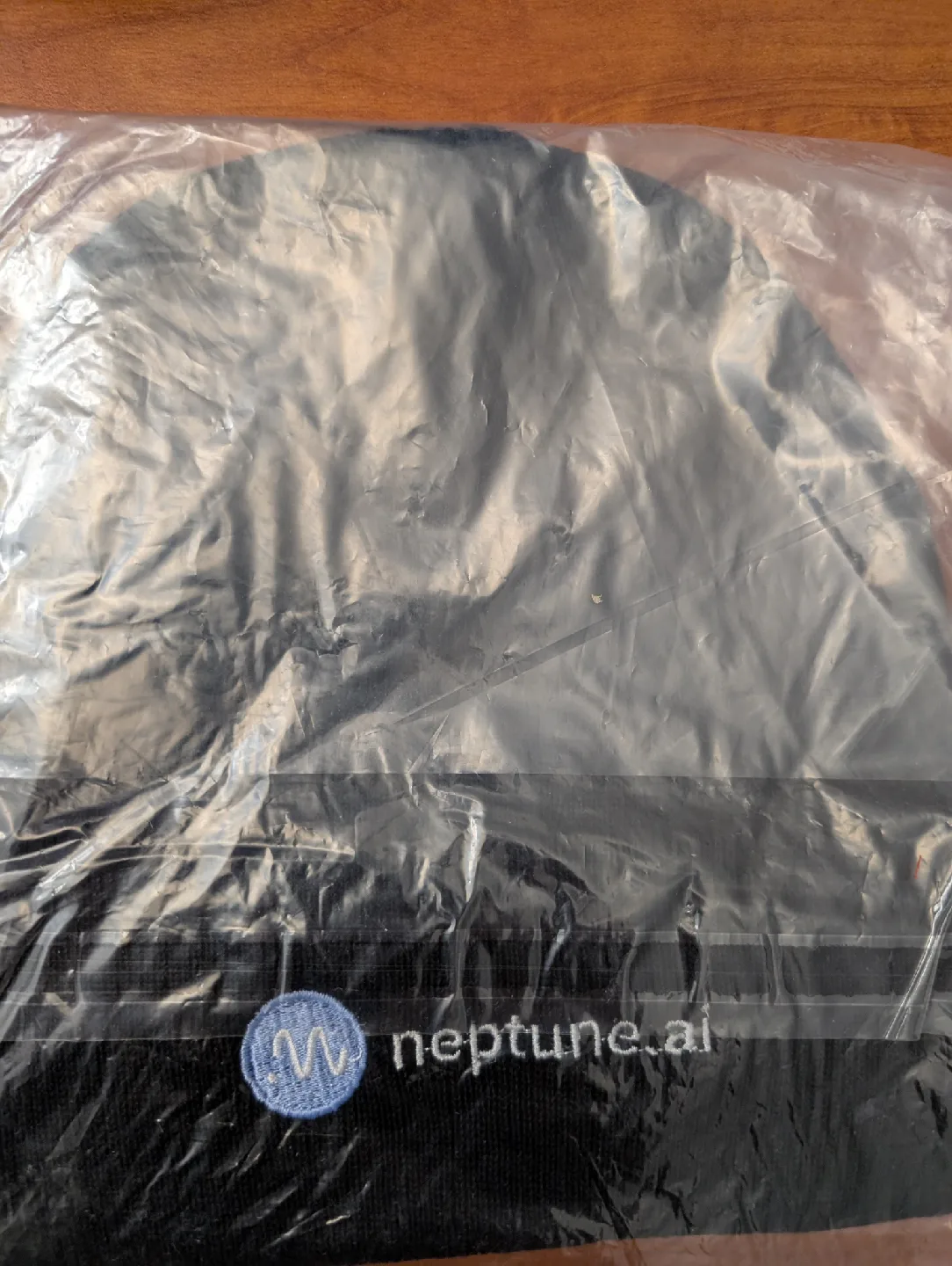 Brand New Beechfield Neptune.ai Black Cuffed Beanie image indicator(2)