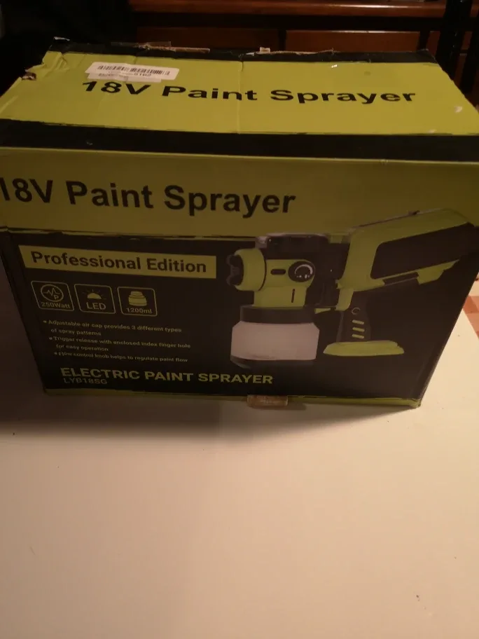 18V Paint Sprayer - Electric Paint Sprayer LYB18SG