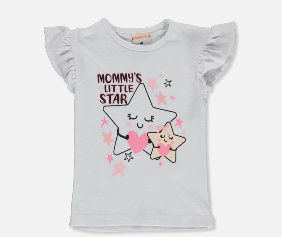 Princess Rose Mommy's Little Star Pajama Set - Size 3T image indicator(3)