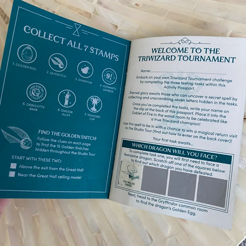 Harry Potter World Activity Passport image indicator(3)