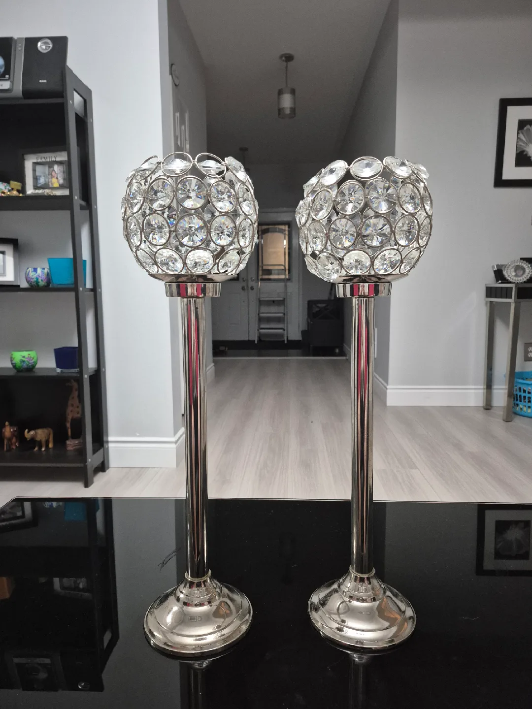 Crystal Ball Candle Holders - Set of 2 image indicator(3)