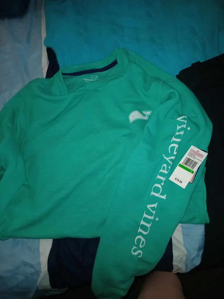 Vineyard Vines Aquinnah L/S Crewneck - Large thumbnail