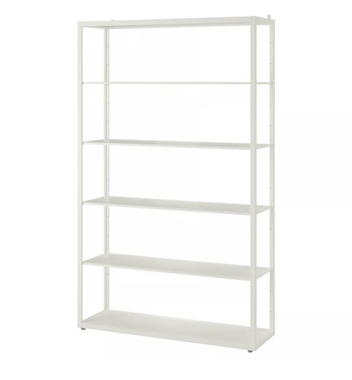 IKEA FJALKINGE shelving unit, white x2 image indicator(2)