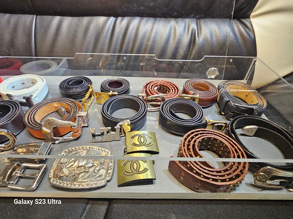 Assorted Designer Belts - Variety of Styles & Buckles image indicator(4)