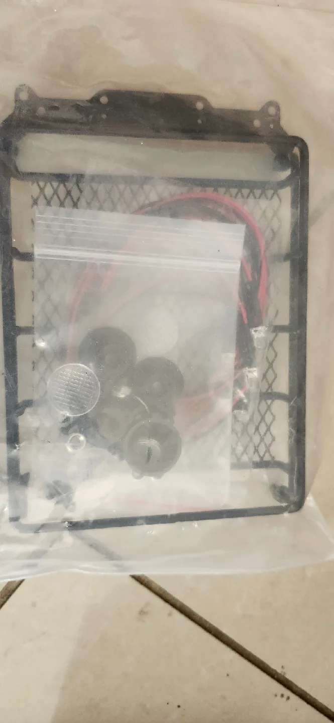 RC Car Roof Rack with Lights thumbnail