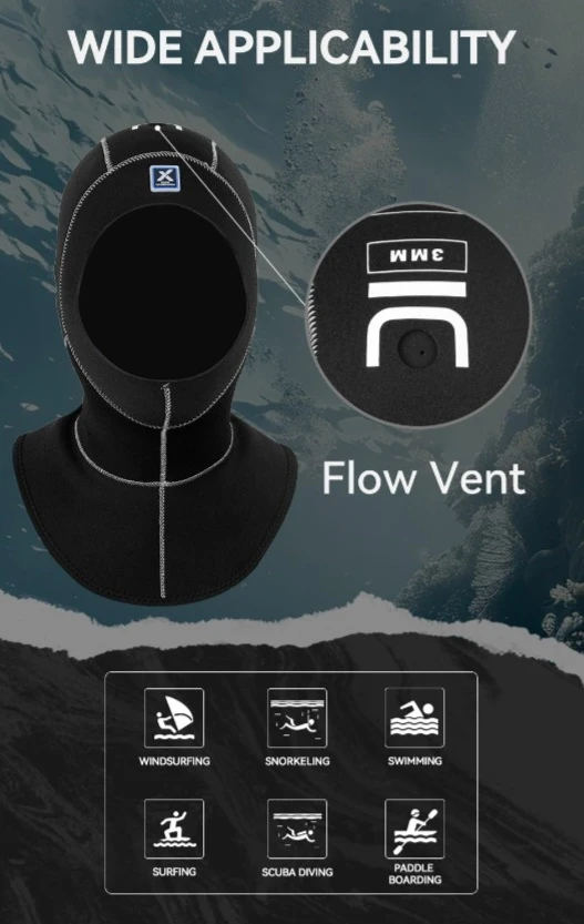 Neoprene Diving Hood - Size S - photo 3