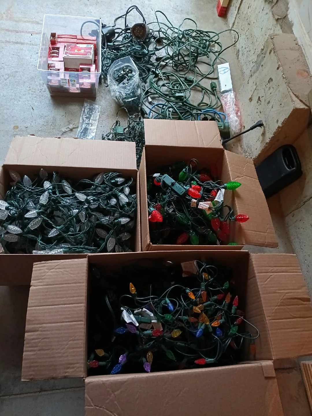 Vintage Christmas String Lights - Multi-Color image indicator(7)