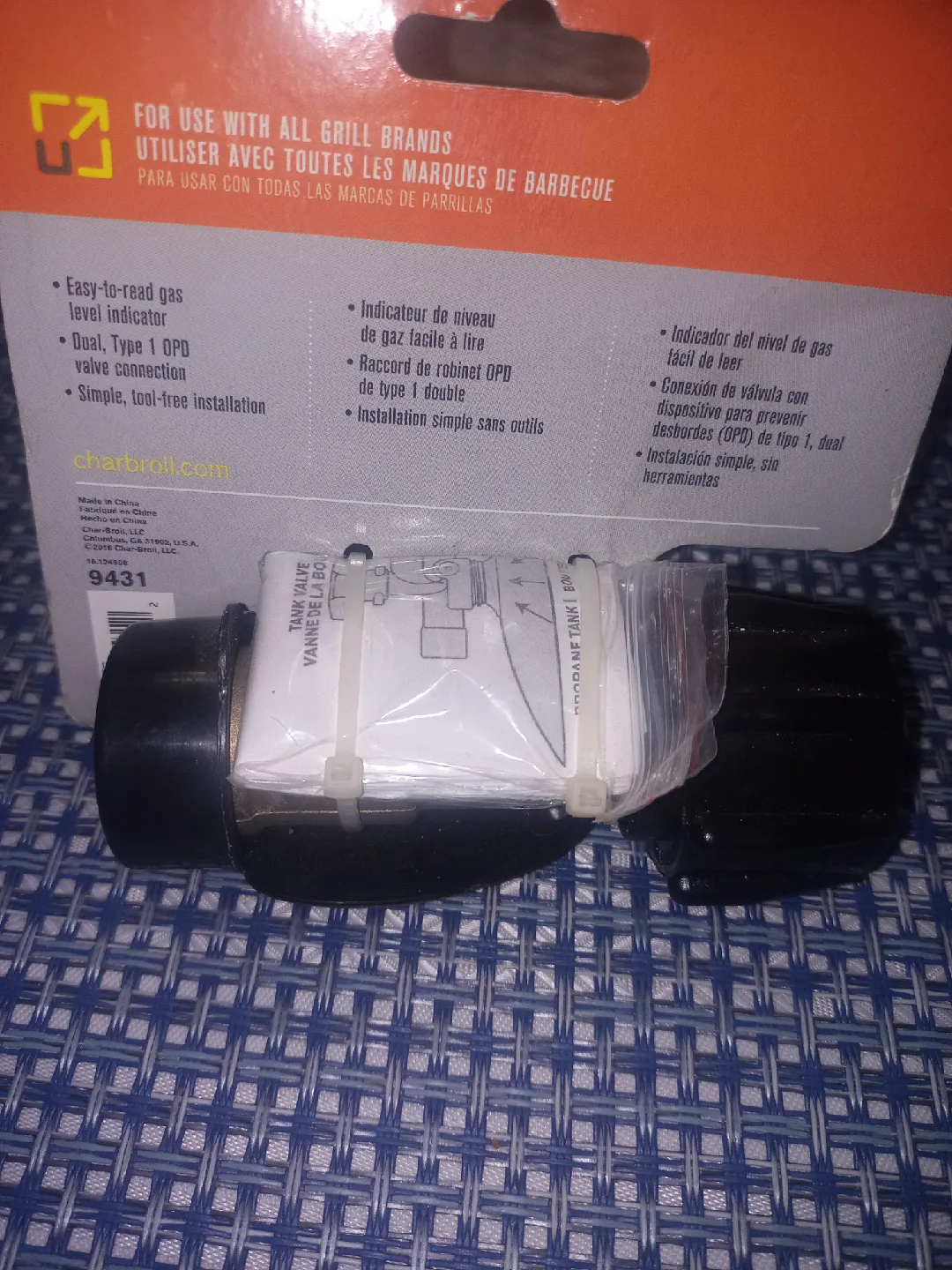 Propane Tank Gauge - ( Char - Broil) - New! image indicator(2)