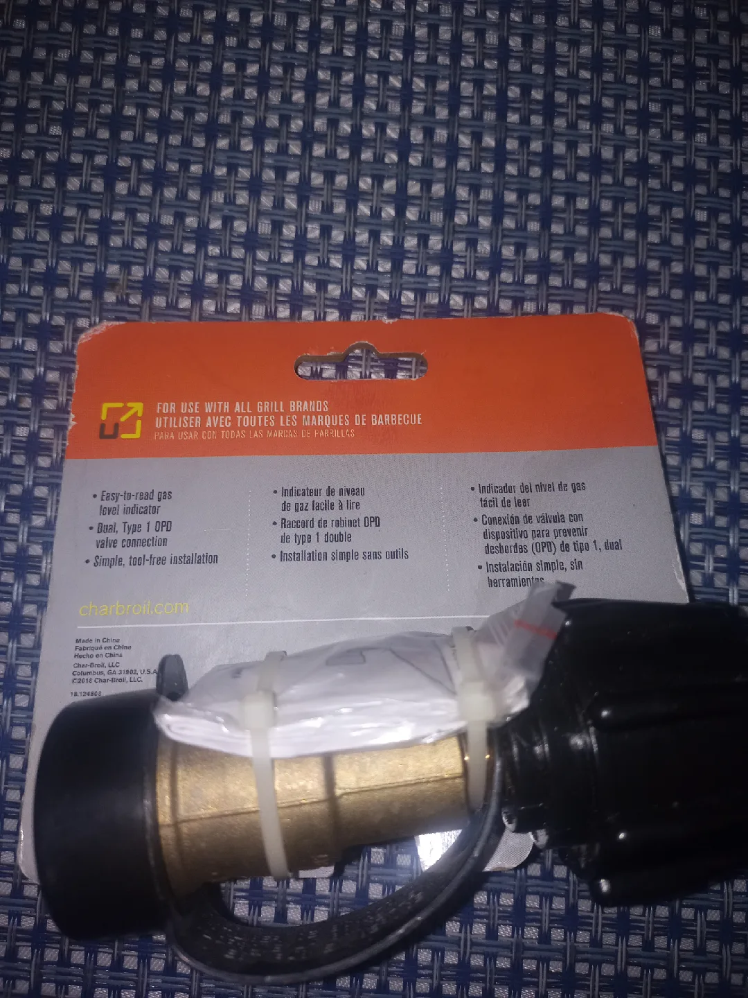 Propane Tank Gauge - ( Char - Broil) - New! image indicator(3)