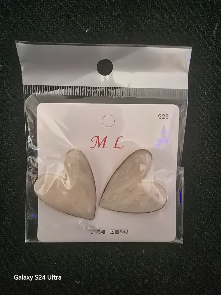 Heart Earrings - New - S925 image indicator(2)