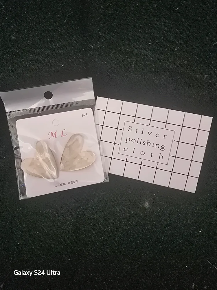 Heart Earrings - New - S925 image indicator(3)