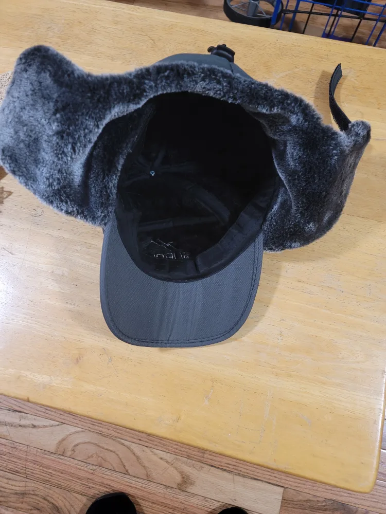 Gorro de piel térmico sintética gruesa y cálida para invierno image indicator(2)