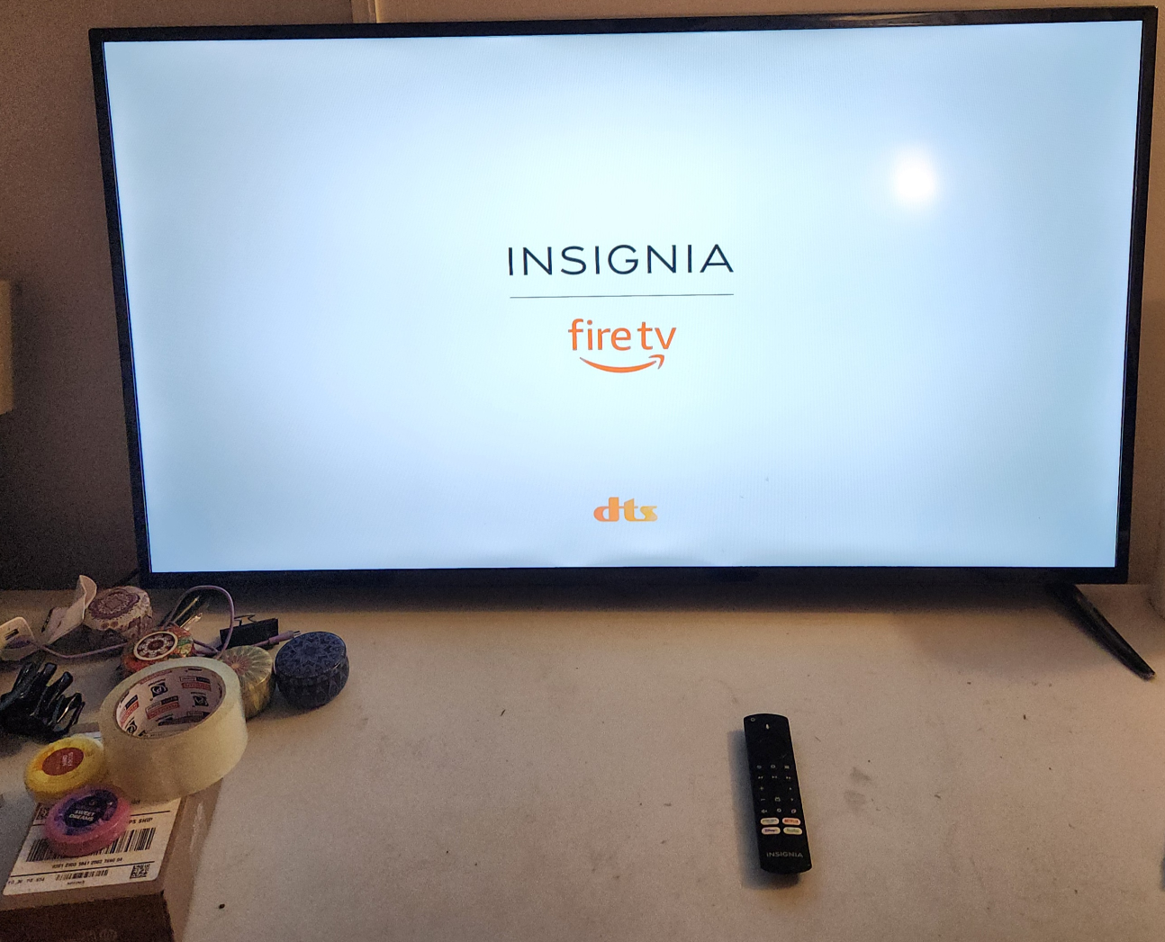 42 inch Insignia Fire TV with legs attached (bought for $400) - photo 2