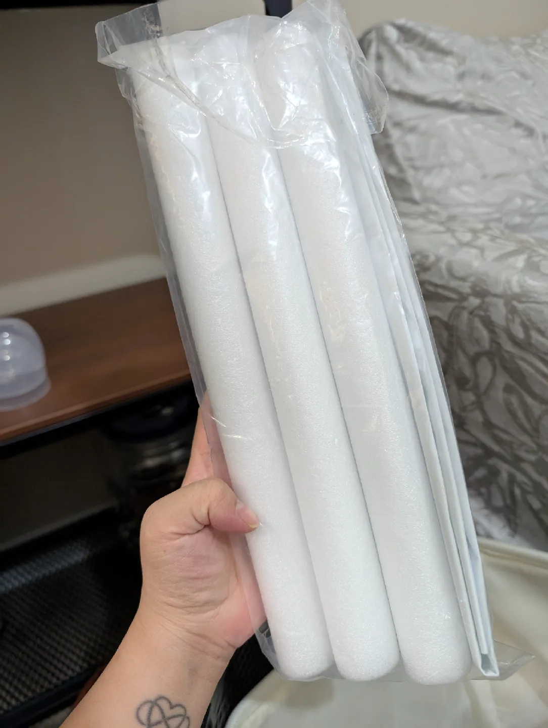 New Door Draft Stopper - White thumbnail