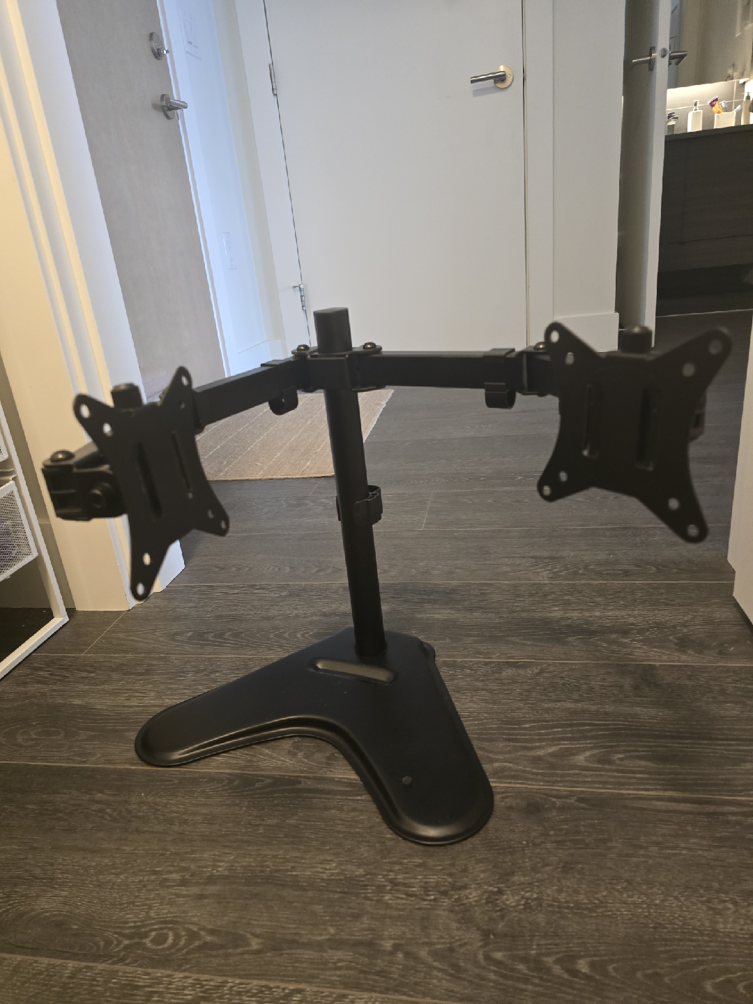 Dual stand monitor