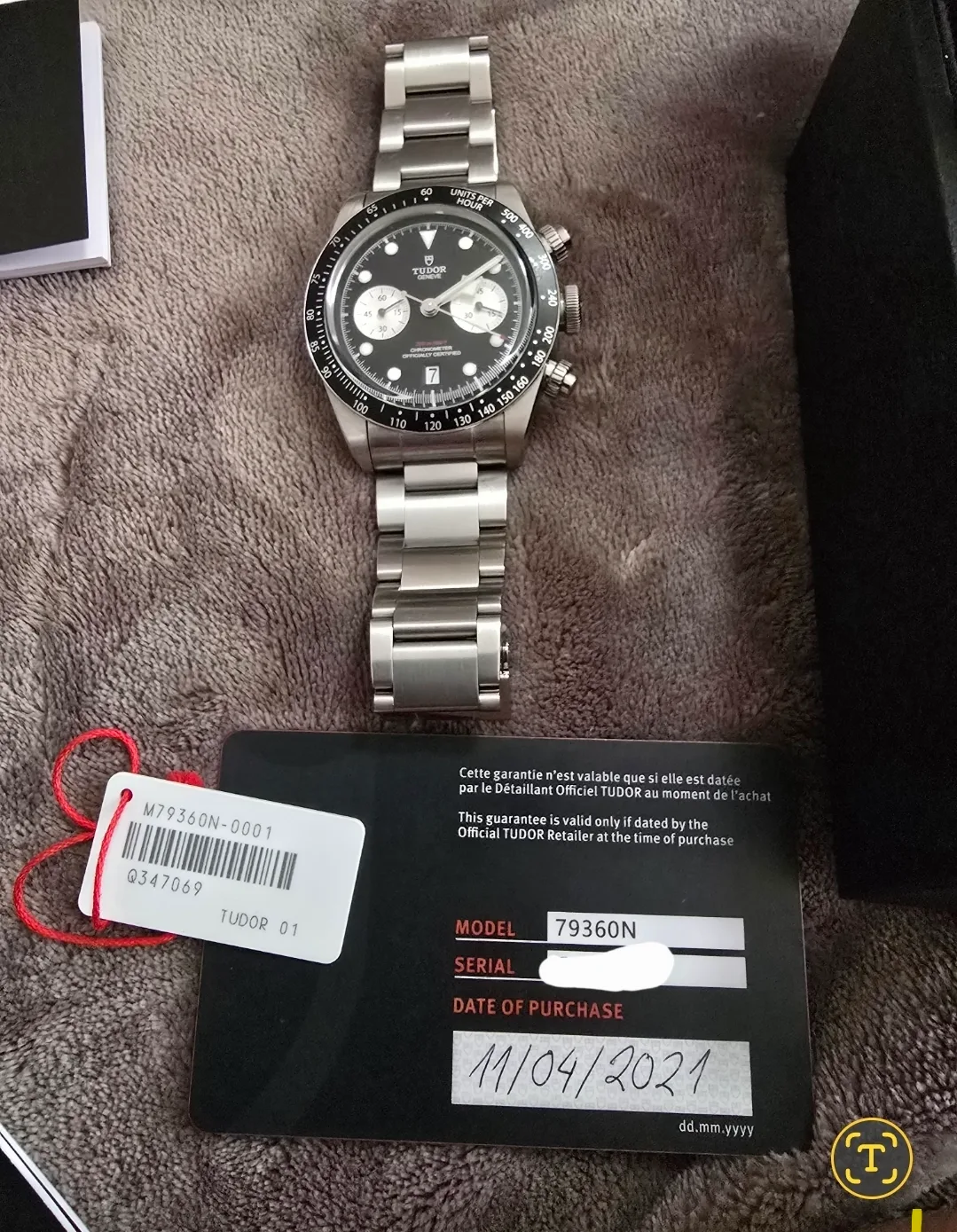 Tudor Chronograph Watch image indicator(6)